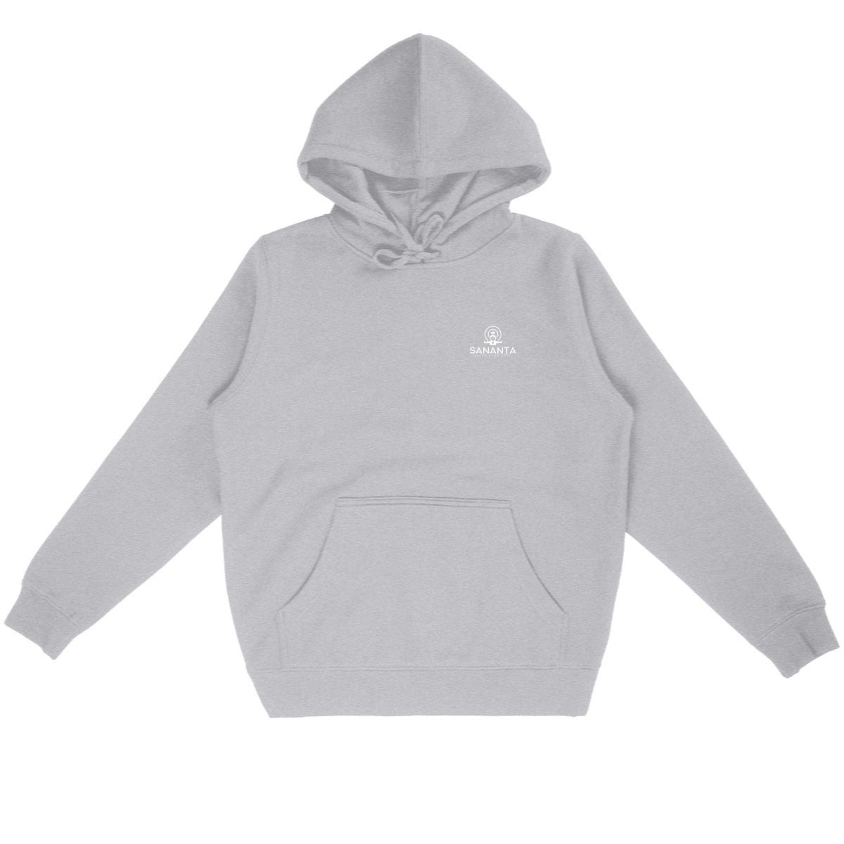 sweat à capuche gris protection énergétique ancrage yantra durga