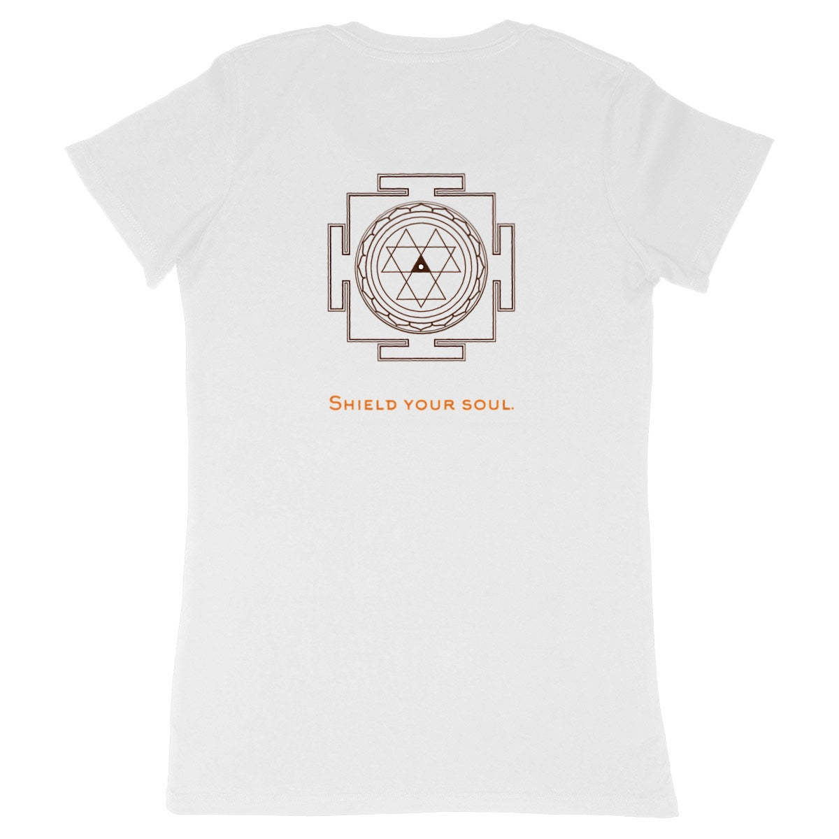 T-shirt Femmes blanc - YANTRA DURGA